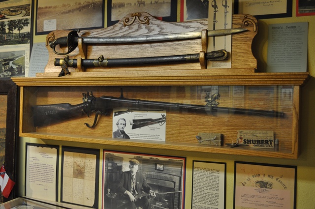 Some of the items on display at the museum
