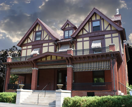Lackawanna Historical Society is located in the historic home of George and Helen Catlin.