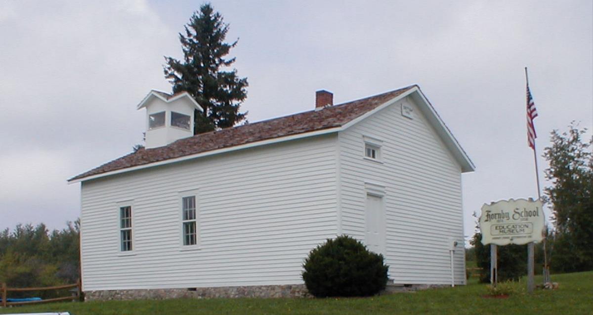 Hornby School as it looks today