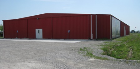 The main building at the museum.