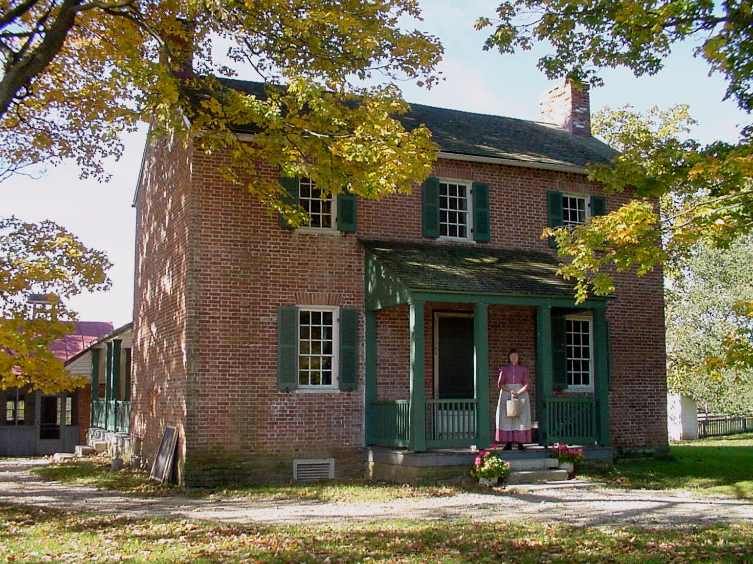 The Historic Daniel Arnold House, ca. 1836.