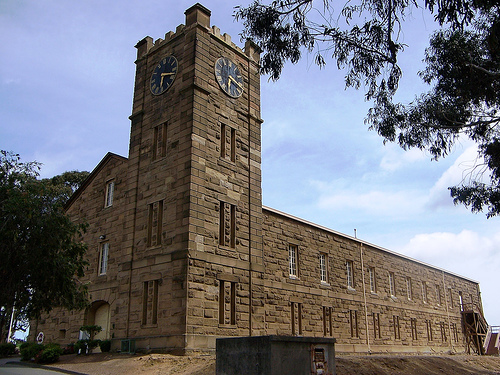 Benicia Arsenal Clocktower Building