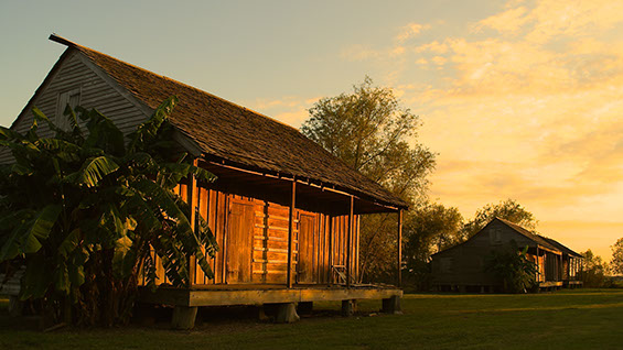 Slave cabins