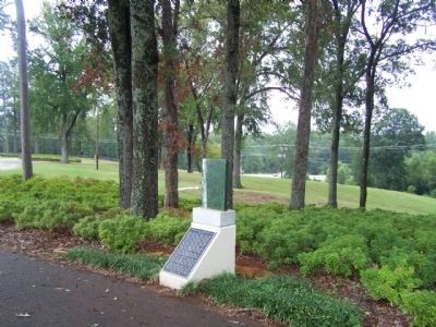 The marker is located next to Health Center Drive.