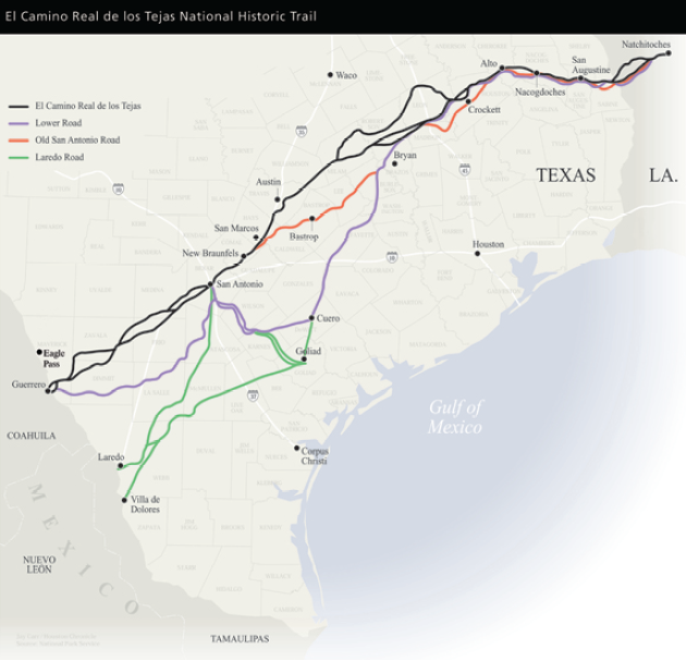 Route Of El Camino Real Also Known As Old San Antonio Road And Old Spanish Road Historical 7578