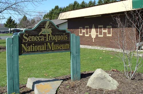 The Seneca Iroquois Museum preserves and promotes the history of the Iroquois Confederacy.