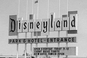 Vintage Disneyland Sign