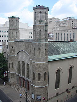 Exterior of St. Stephen's today.