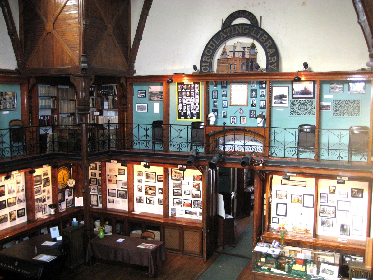 Interior view of the center