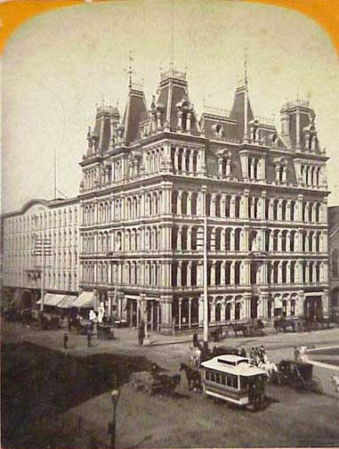 1876 Buffalo German Insurance Co. Building was demolished for the Tishman Building