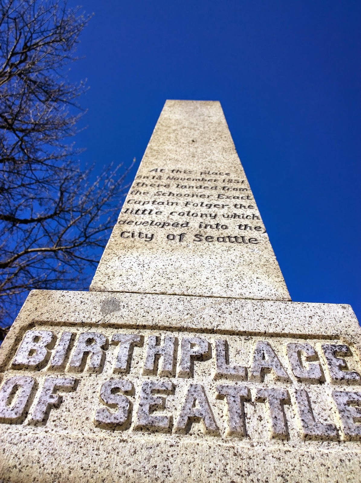 Birthplace of Seattle Monument