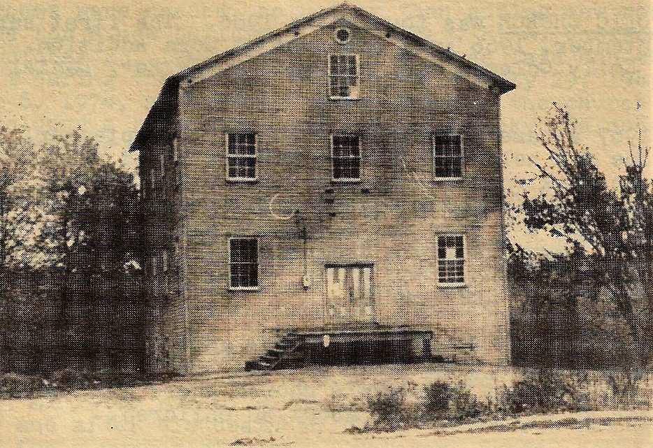 Unnamed mill picture in Tornado Remembers, possibly Roman Pickens Mill, pg. 18.