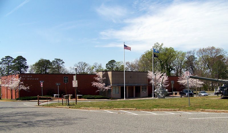 An outside view of the Virginia War Museum.
