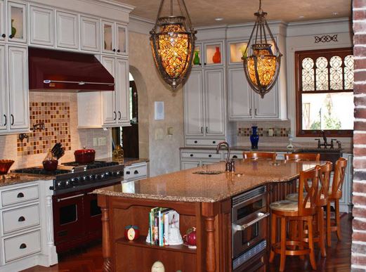 Stetson Mansion kitchen.
