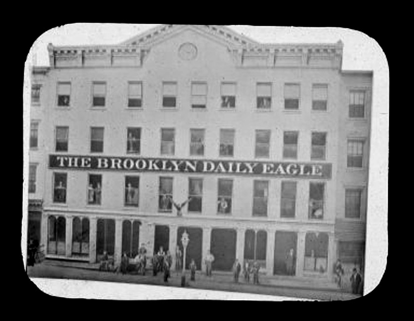 Original headquarters of the Brooklyn Eagle