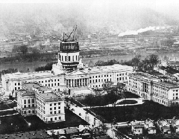 Construction of the dome- March 1931.