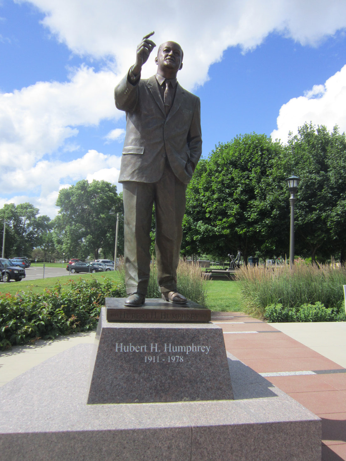 Hubert Humphrey Memorial Statue
Photo By William Fischer, Jr