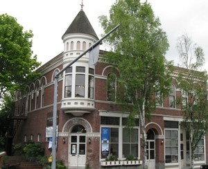 Kirkland Arts Center is located in one of the historic buildings constructed by city founder Peter Kirk.