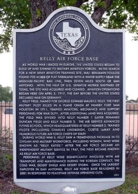 Kelly AFB Marker