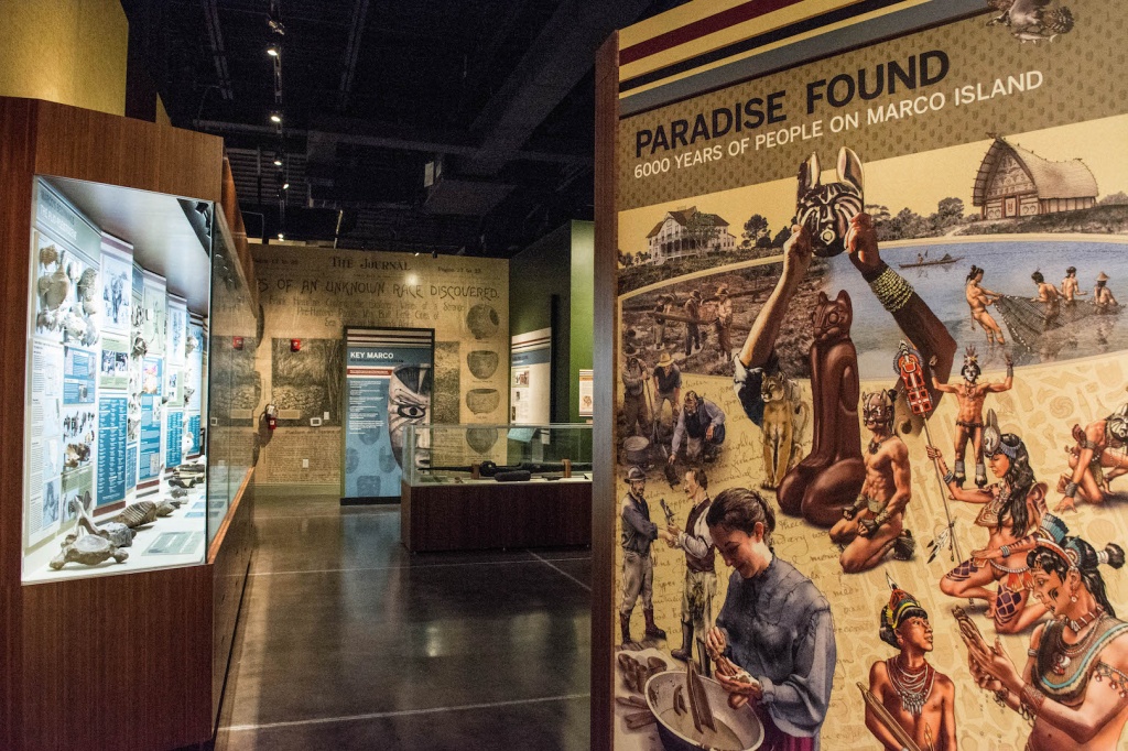 Interior view of the museum