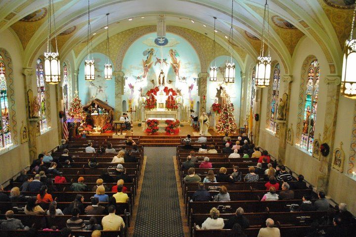 Our Lady of Mount Carmel Church interior 