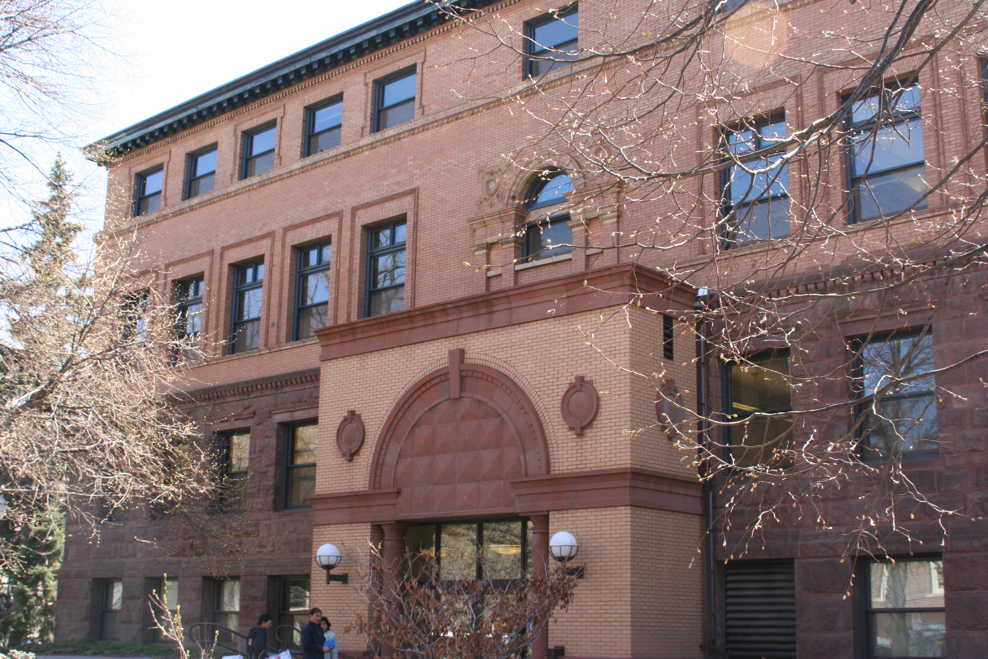 Wulling Hall was designed by Allen H. Stem and completed in 1892 