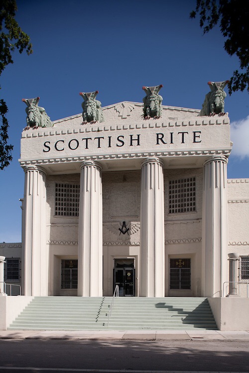 Miami Scottish Rite Map Scottish Rite Temple - Clio