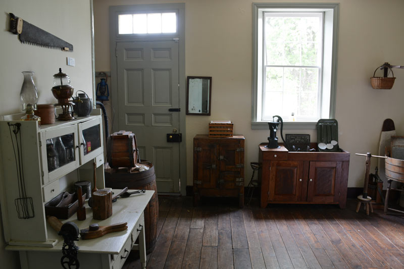 View inside the Lock House