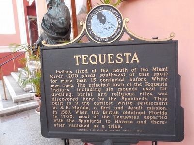 Tequesta marker