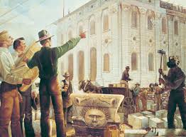 Paintiong of the construction of original