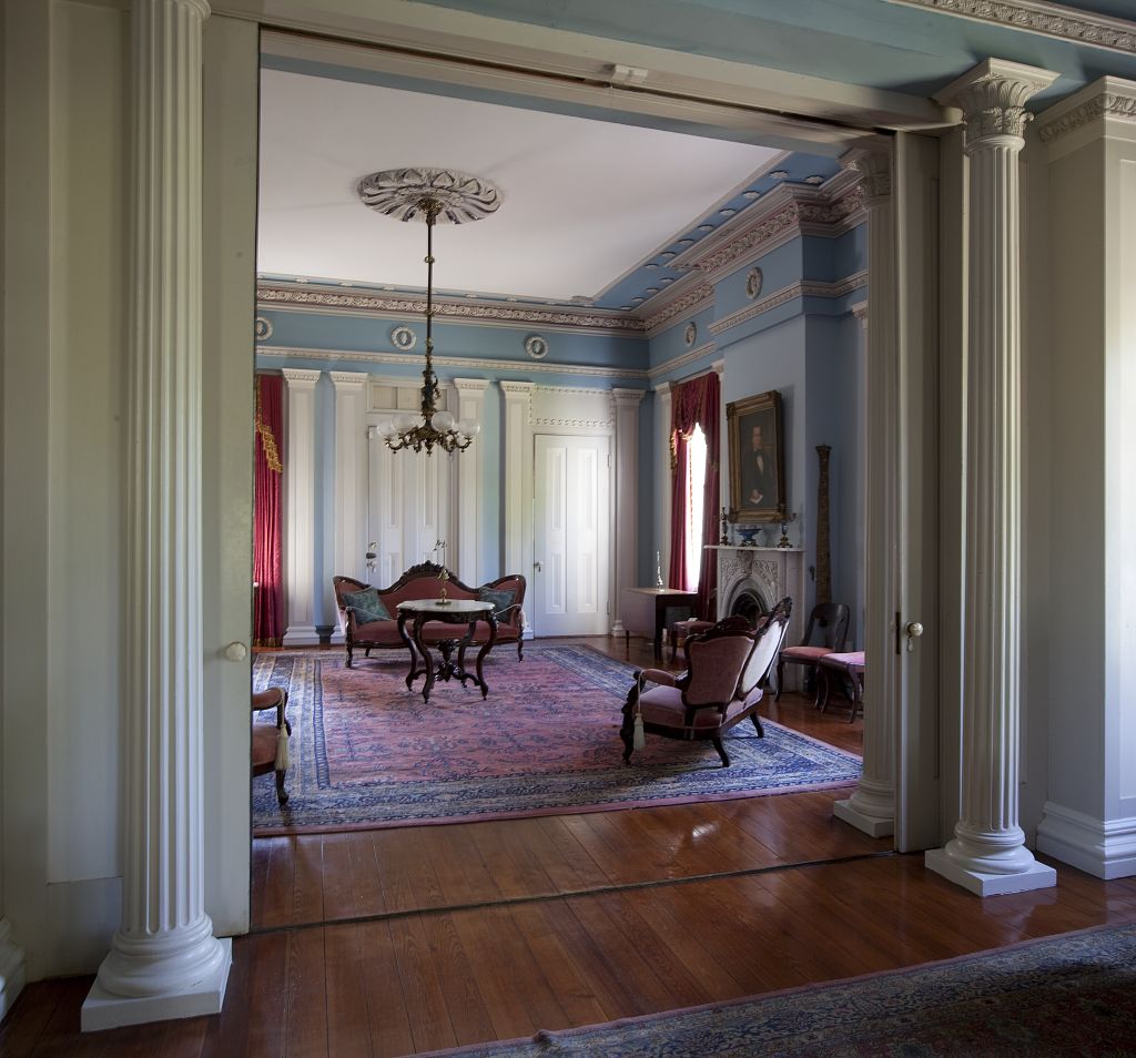 View inside the house