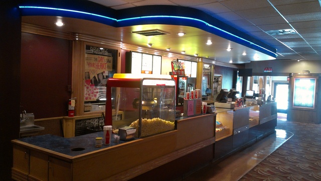 Concessions at the theater.