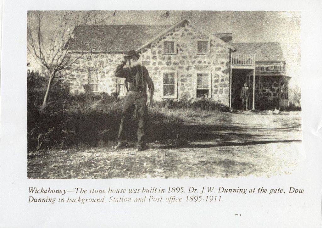 Wickahoney Post Office and Stage Station, (~1909), photographer unknown.