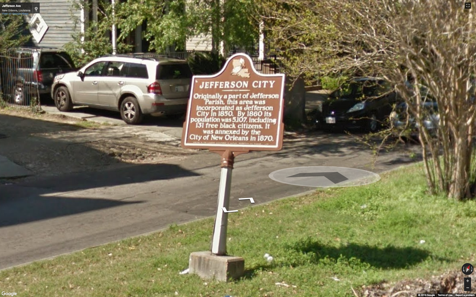 Jefferson City Historic Marker