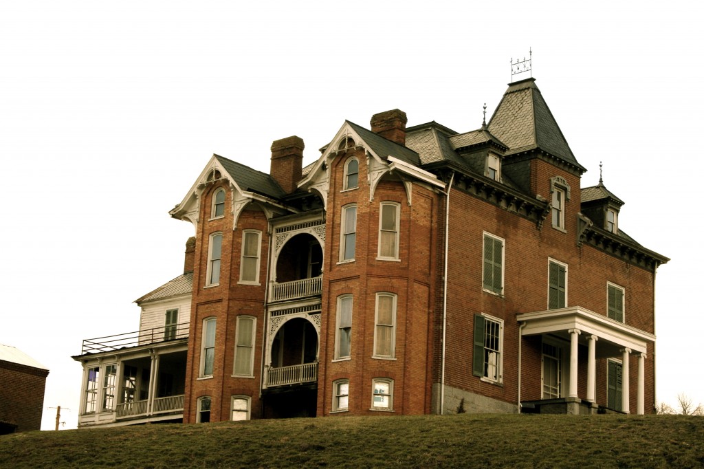 Exterior of the mansion