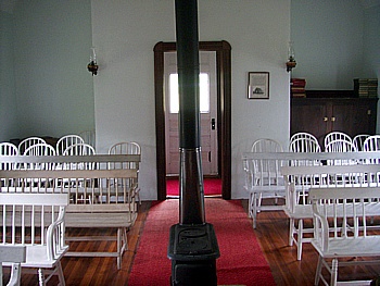 Inside the chapel
