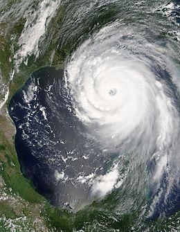 Hurricane Katrina at its strongest