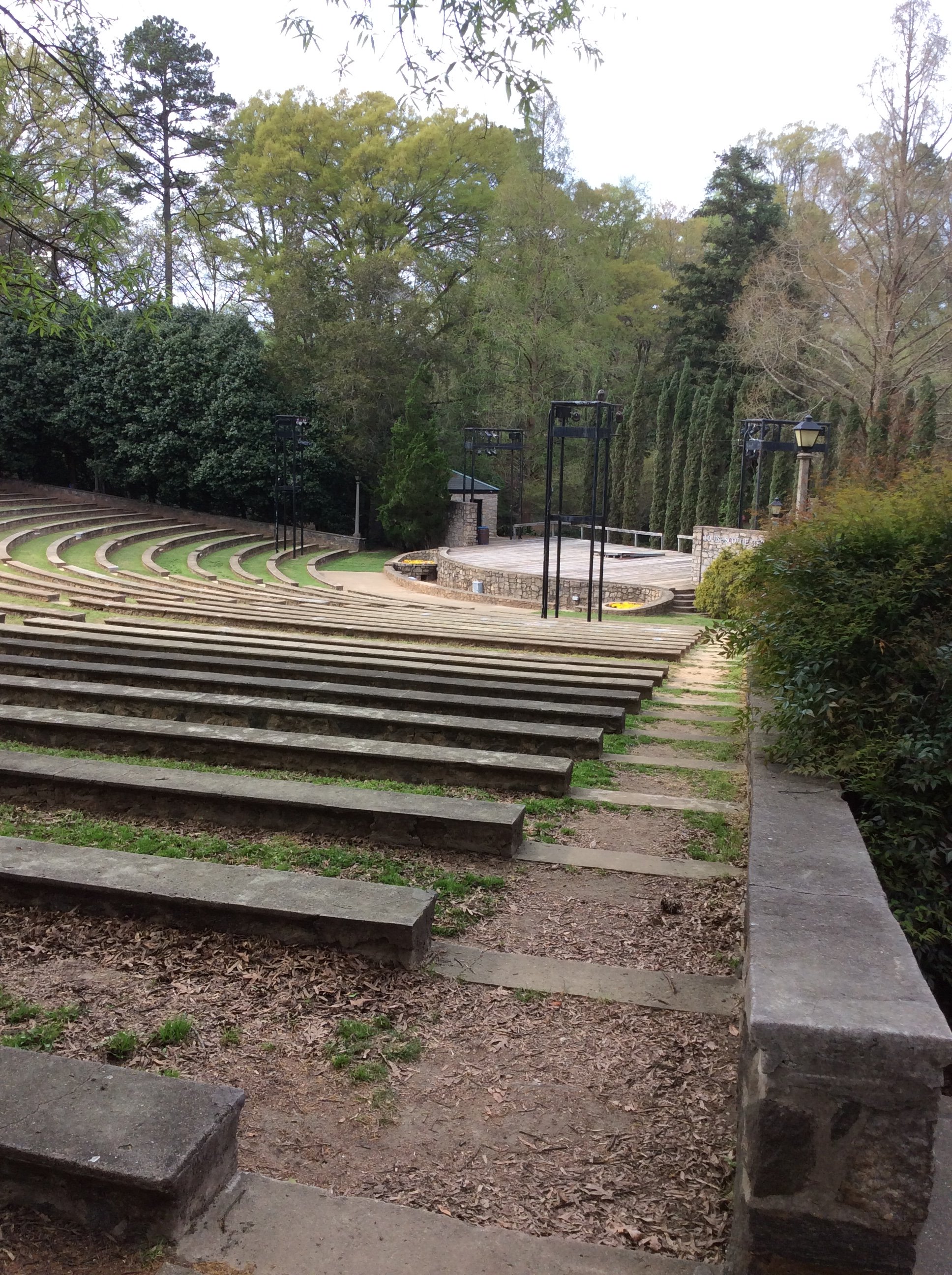 Open air amphitheater