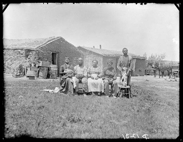 Early homesteaders in Cherry County