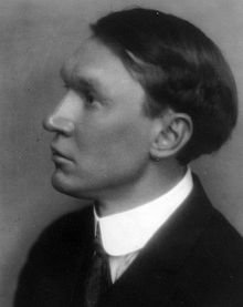 Poet Vachel Lindsay.