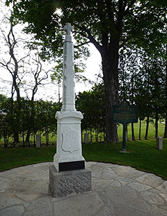 Father Marquette's grave