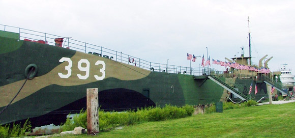 Painted in camouflage