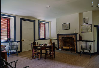 Interior view of the primary entertainment room (http://www.historiclondontown.org/)