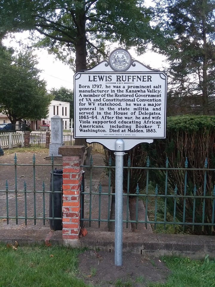 Lewis Ruffner Highway Historical Marker