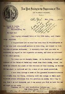 Part of the Comstock Laws- the acts that Margaret Sanger fled from when she went to England.