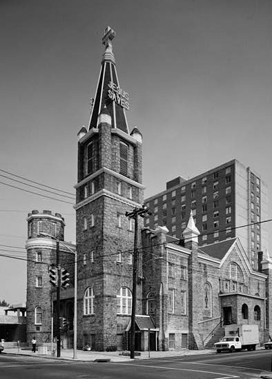 1979 photo pf Big Bethel A.M.E. Church from Historic American Buildings Survey (HABS)