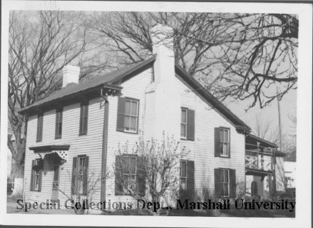 The house, circa 1970