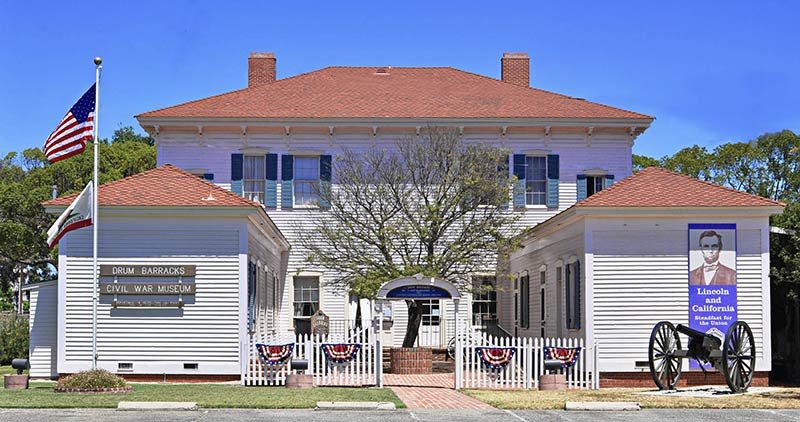 The Museum is housed in the junior officers' quarters, the only surviving building from Camp Drum in the Civil War. Image obtained from HistoryNet.