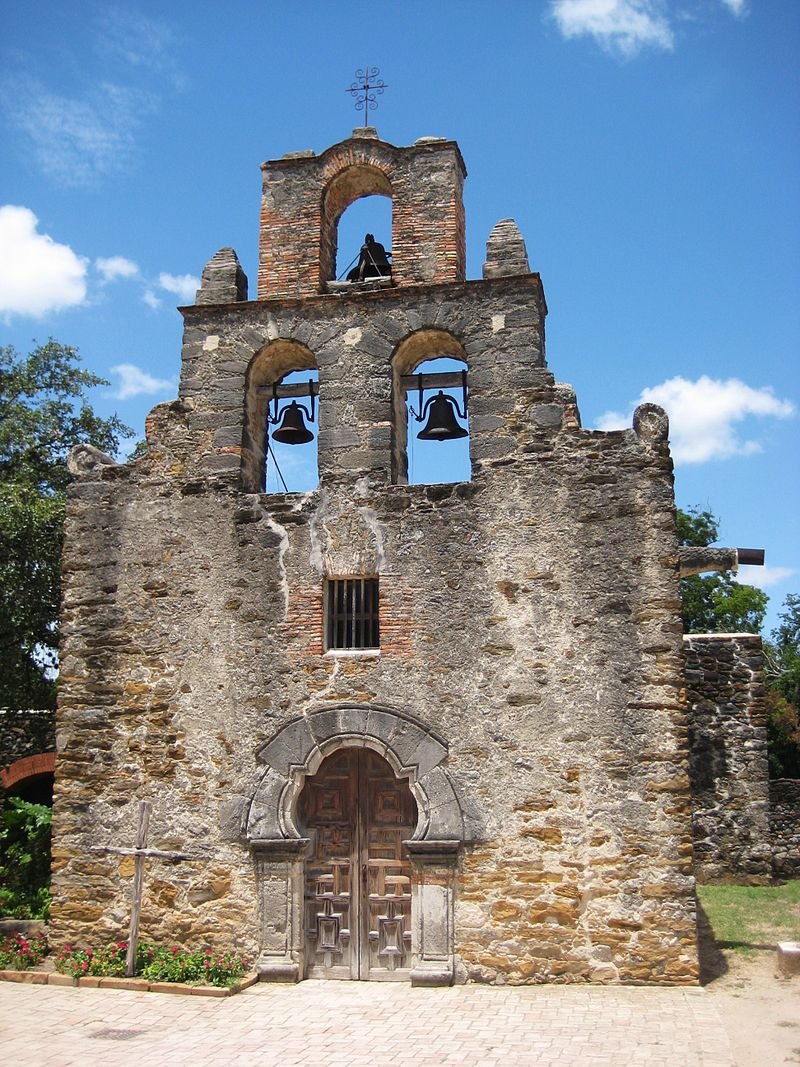 Mission Espada's church was finished in 1756.