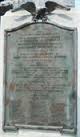 The left side of the statue includes one side of the local roll of honor.
